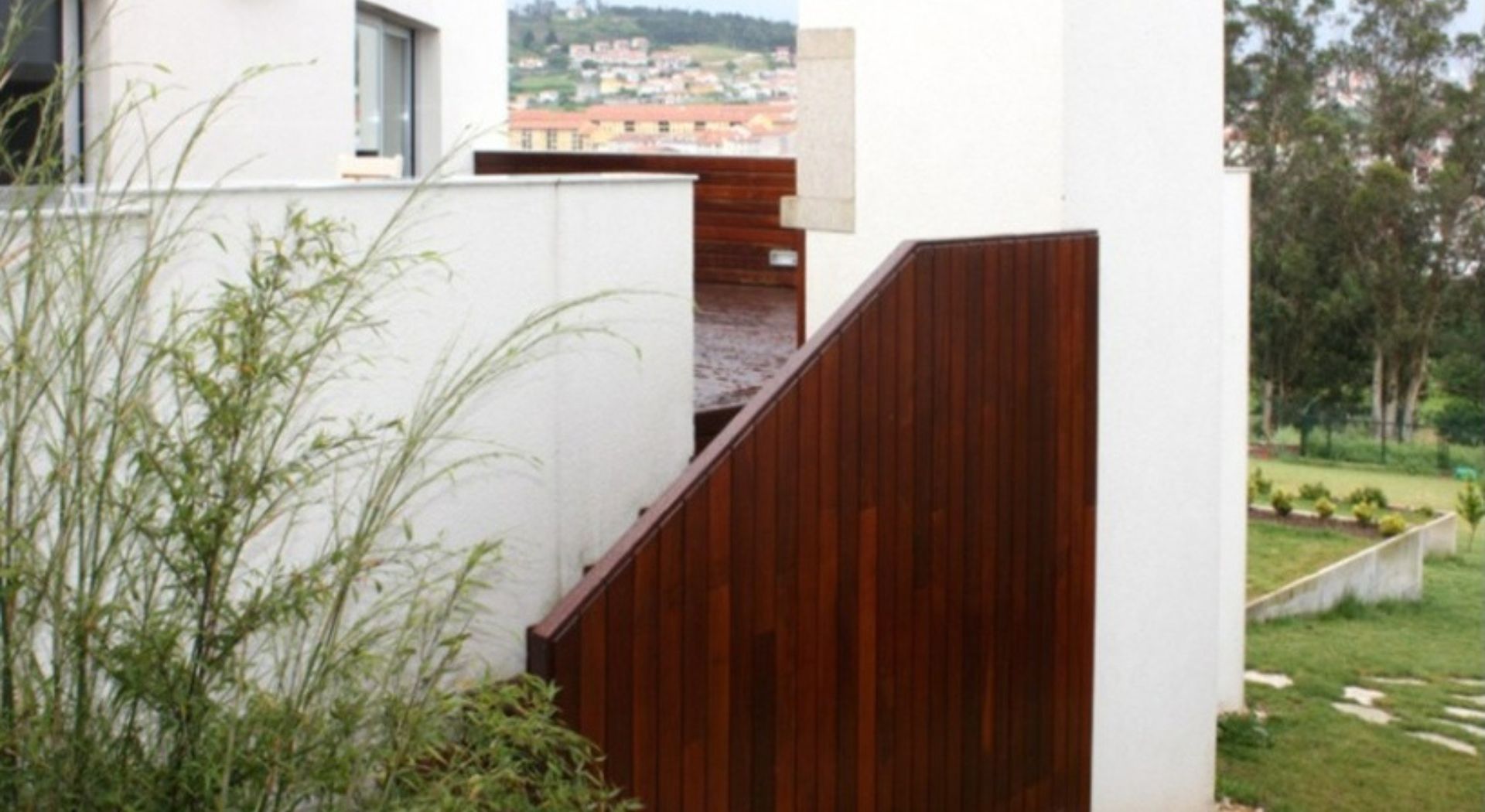 Arquitecto Villagarcía de Arousa vista esterior detalle escaleras