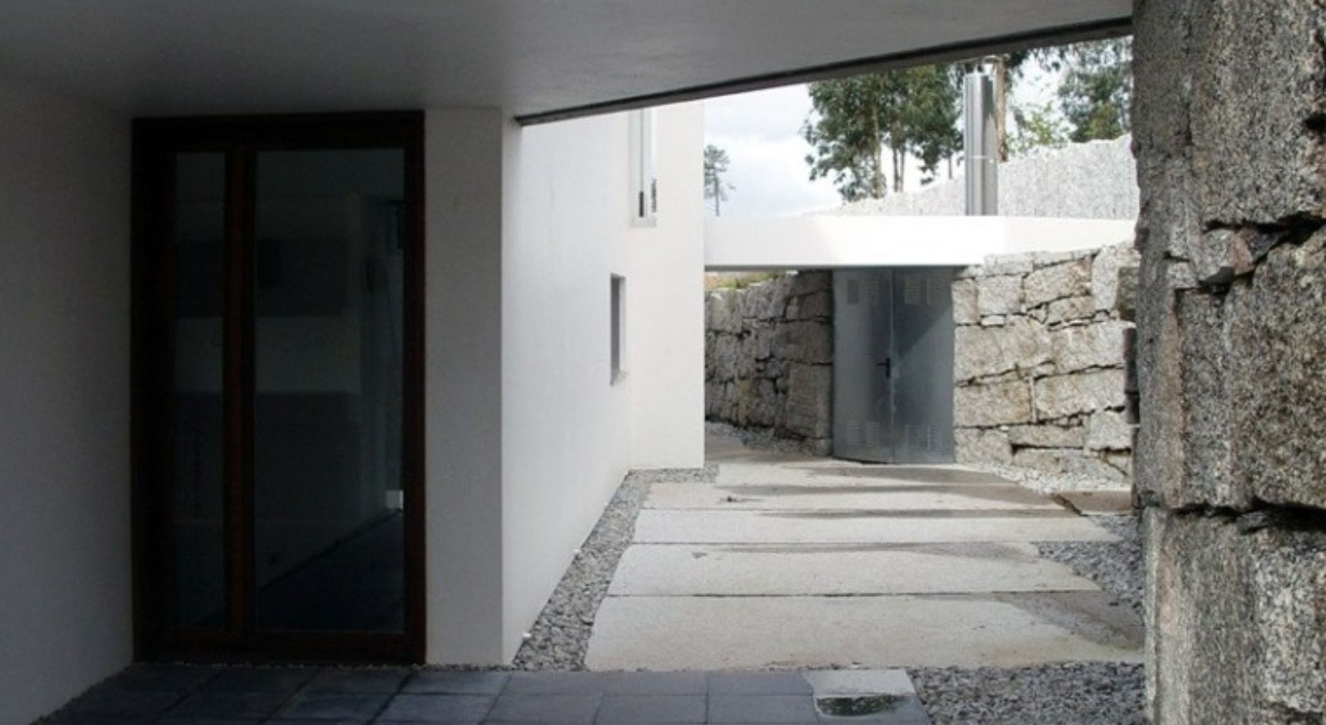 Arquitecto Villagarcía de Arousa vista exterior efecto tunel